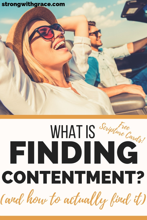 What is Finding Contentment_