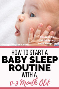 Helpful Baby Sleep Routine