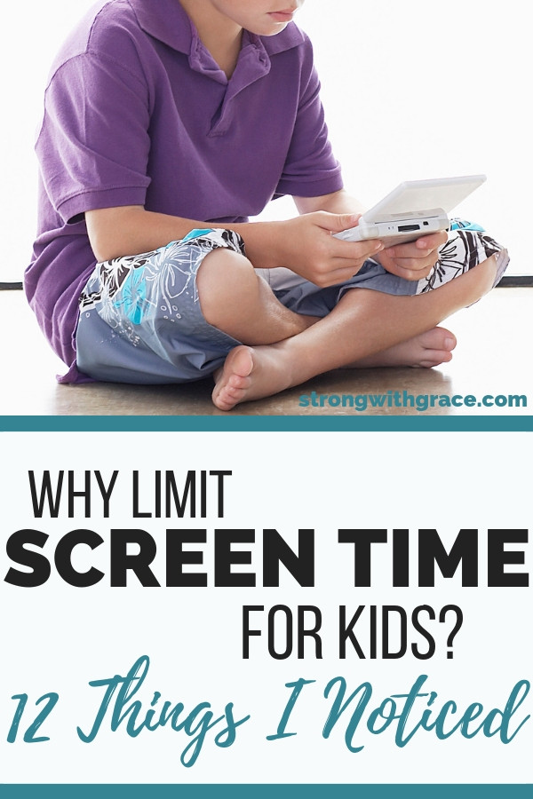 Why Limit Screen Time For Kids?