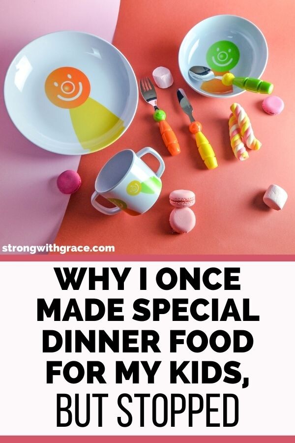 Why I Once Made Special Dinner Food For Kids, But Stopped