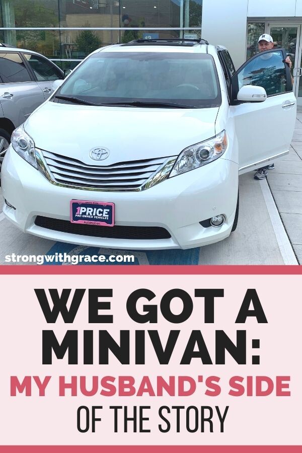 We Got A Minivan: My Husband's Side Of The Story