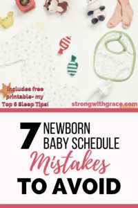 newborn baby schedule