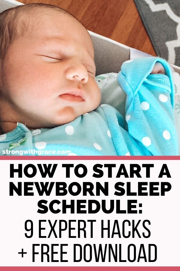 How To Start A Newborn Sleep Schedule