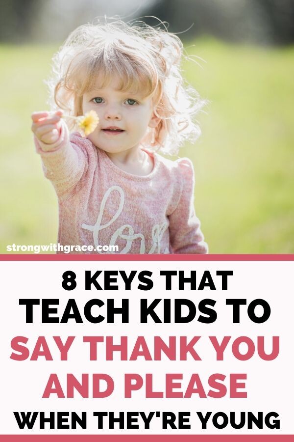 Teach Kids To Say Thank You