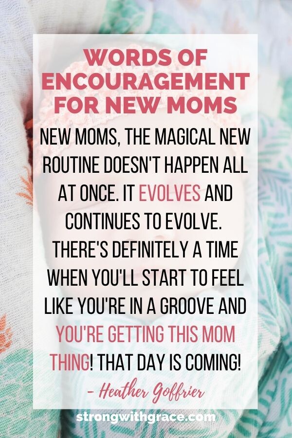 18 Valuable Words Of Encouragement For Mothers Of Newborns